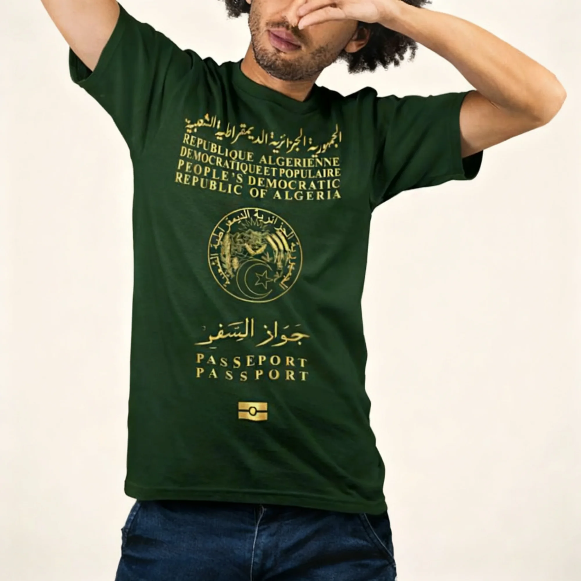 T-shirt Pasport Algérien