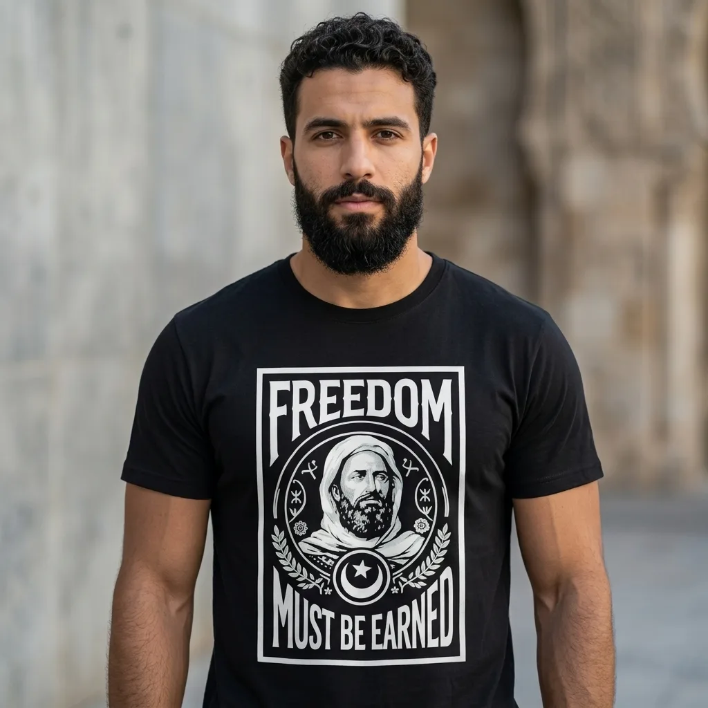 T-shirt Freedom Must Be Earned 