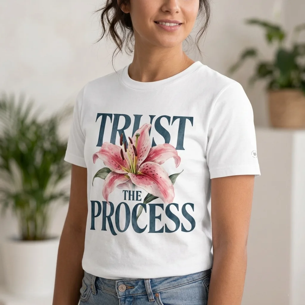 T-shirt Trust The Process 