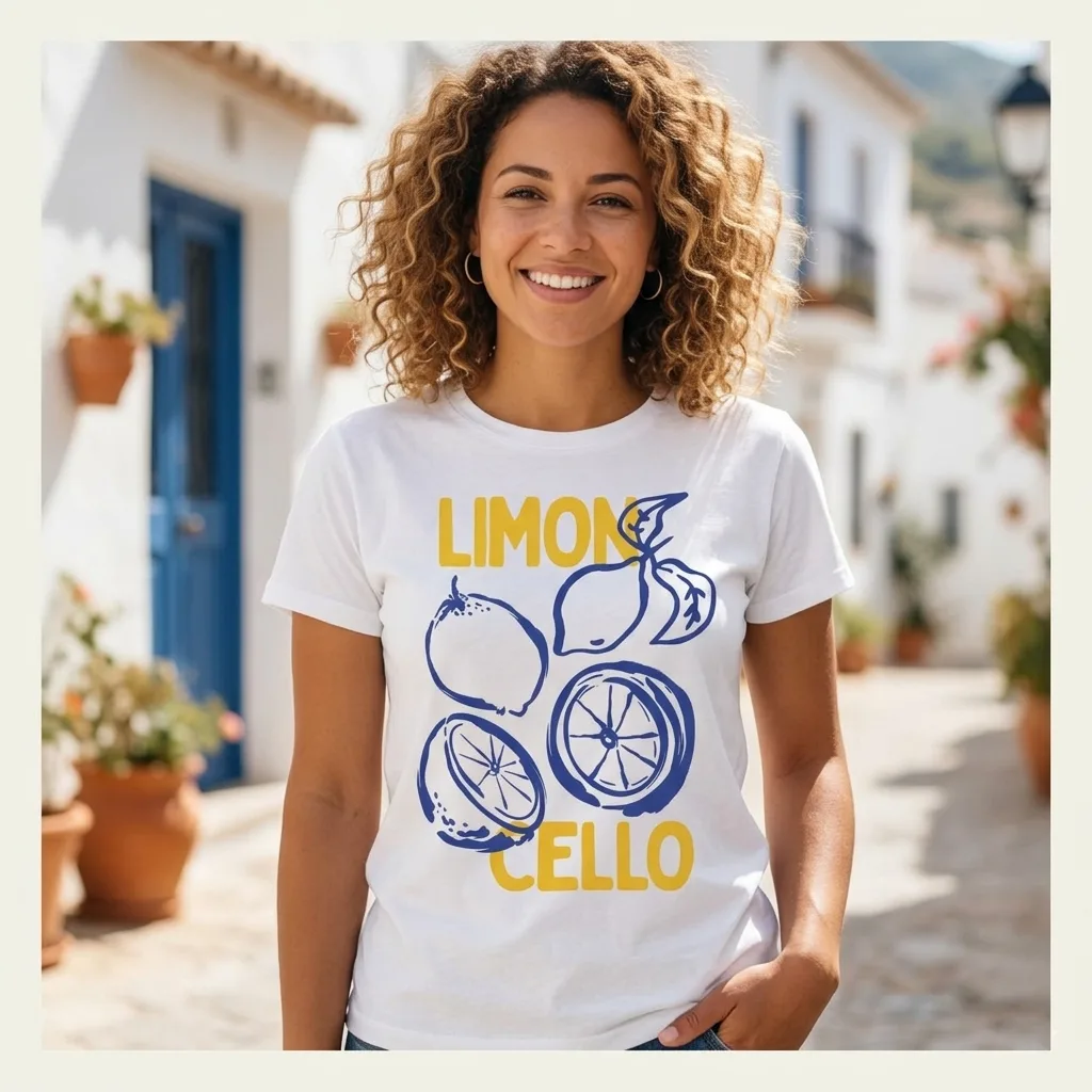 T-shirt Lemon Cello 